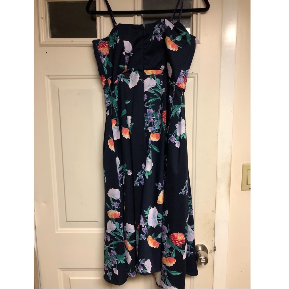 Lovely strapless floral dress. New York & CO